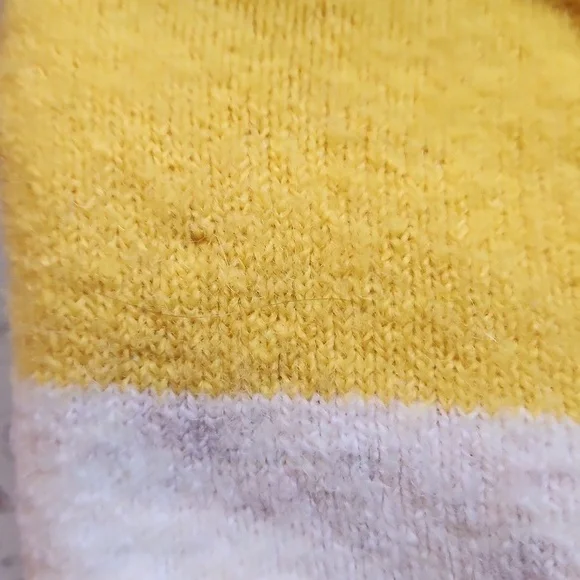 Madewell 'Gladwell' balloon sleeve fuzzy striped sweater - multicolor - Size S - Picture 10 of 10